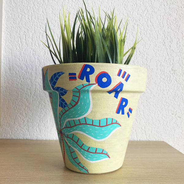 Cache pot "Roar" - Création originale - La boutique d'Alex